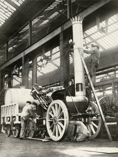 रॉकेट का निर्माण - 1935, 1935 में। द्वारा अज्ञात