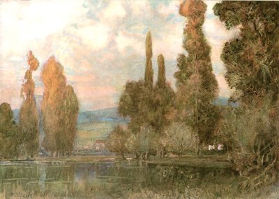 द एज ऑफ़ द लेक, 1902। द्वारा अज्ञात