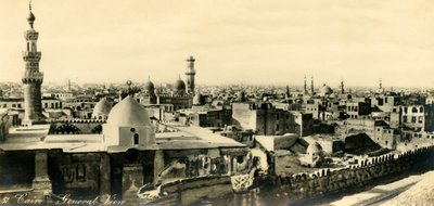 काहिरा - सामान्य दृश्य, c1918-c1939। द्वारा अज्ञात