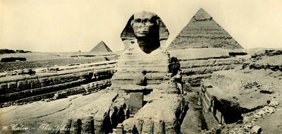 काहिरा - स्फिंक्स, c1918-c1939। द्वारा अज्ञात