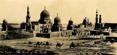 काहिरा - द टॉम्ब्स ऑफ द कैलिफोर्निया, c1918-c1939। द्वारा अज्ञात