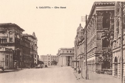 कलकत्ता - क्लाइव स्ट्रीट, c1900 द्वारा अज्ञात