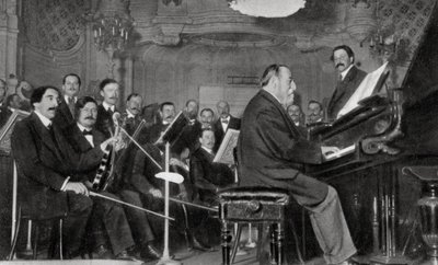 केमिली सेंट-सेन्स, फ्रांसीसी संगीतकार, संगीतकार और कंडक्टर, 1910 द्वारा अज्ञात