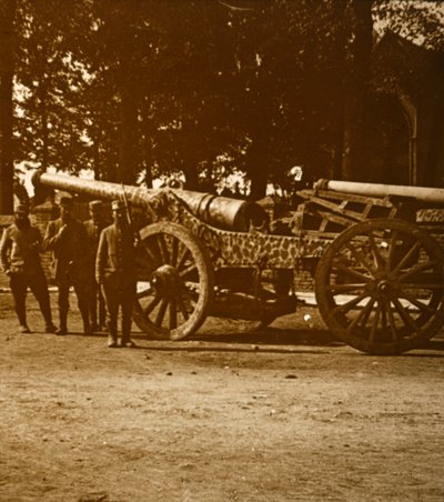 तोप, c1914-c1918 द्वारा अज्ञात