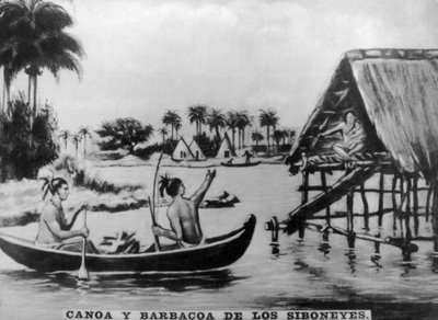 कैनो और बारबेक्यू, 1920 के दशक द्वारा अज्ञात
