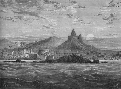 केप कोस्ट कैसल, सी 1880 द्वारा अज्ञात