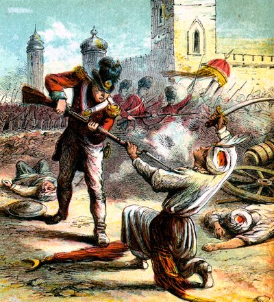 सेरिंगपटम पर कब्जा, 1799 c1850s द्वारा अज्ञात