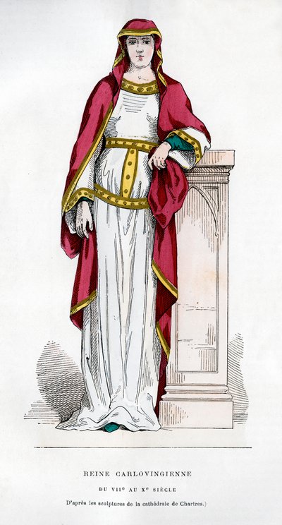 कैरोलिंगियन रानी, 7 वीं -10 वीं शताब्दी 1882-1884 द्वारा अज्ञात
