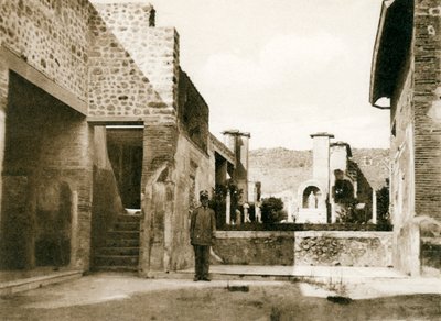 हाउस ऑफ मार्को ल्यूक्रीज़ियो फ्रंटो, पोम्पेई, इटली, c1900s द्वारा अज्ञात