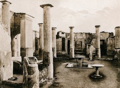कासा डी मार्को ओल्कोनियो, पोम्पेई, इटली, c1900s द्वारा अज्ञात