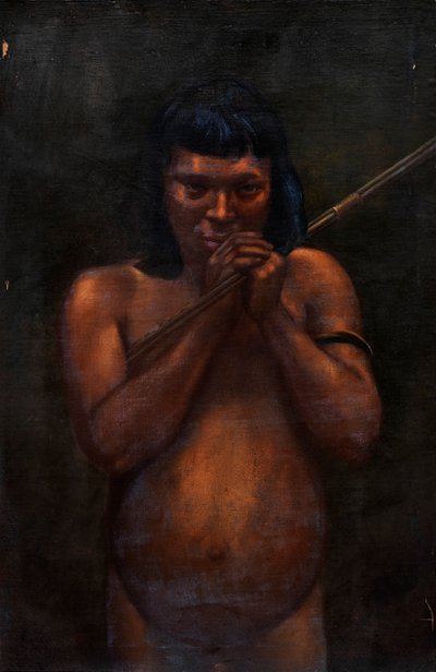 कैशिवो इंडियन, सीए। 1890-1892. द्वारा अज्ञात