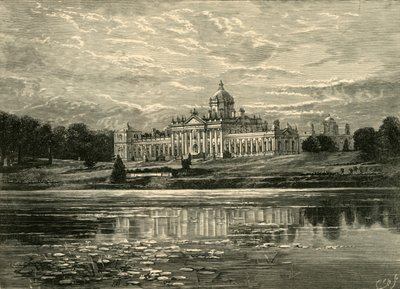 कैसल हॉवर्ड: साउथ फ्रंट, 1898। द्वारा अज्ञात