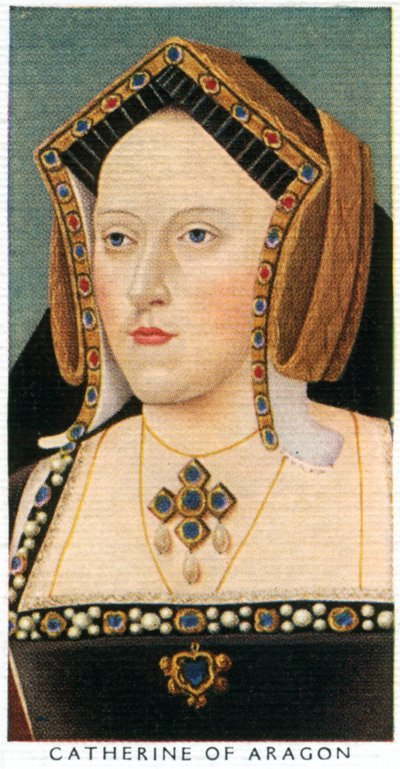हेनरी अष्टम की पहली पत्नी, C15 की कैथरीन, 20 वीं शताब्दी की शुरुआत में c1530 थी द्वारा अज्ञात