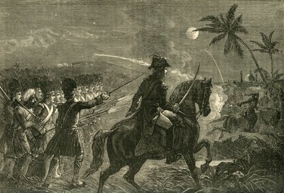 1799, 1890 में सेरिंगपटम में हाईलैंडर्स का प्रभार। द्वारा अज्ञात
