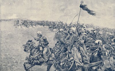 ऑस्टेलिट्ज़ की लड़ाई में मामेलुकेस का आरोप, 1896 द्वारा अज्ञात