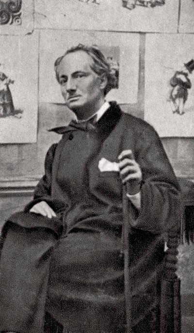 चार्ल्स बौडेलेर, फ्रांसीसी कवि और कला समीक्षक, 1857 द्वारा अज्ञात