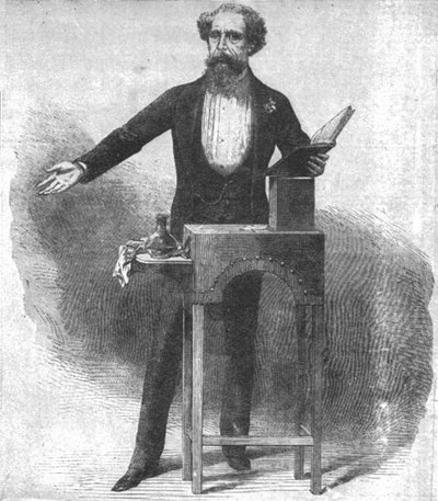 चार्ल्स डिकेंस अंतिम बार सेंट जेम्ज़ हॉल में 15 मार्च, 1870, 1901 को पढ़े थे। द्वारा अज्ञात
