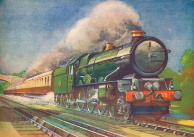 चेल्टनहम फ्लायर, जीडब्ल्यूआर, गोरिंग 1940 में पानी उठाते हुए द्वारा अज्ञात