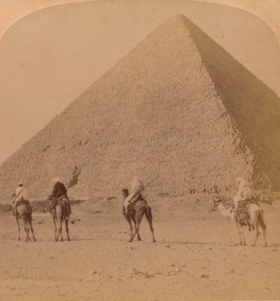 चेप्स, द ग्रेटेस्ट ऑफ द पिरामिड्स, मिस्र, 1896 द्वारा अज्ञात
