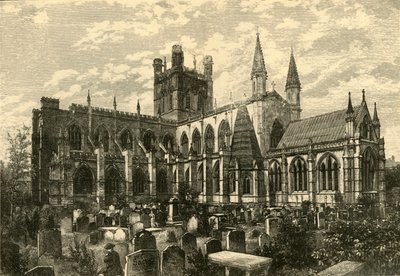चेस्टर कैथेड्रल, 1898। द्वारा अज्ञात