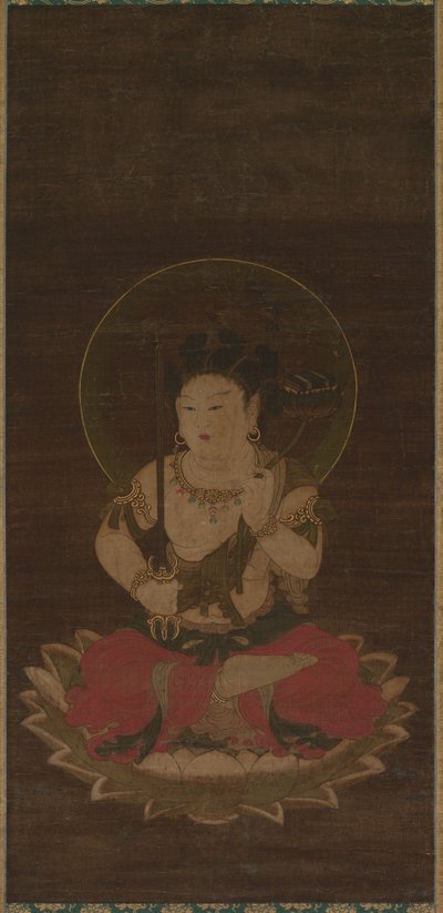 चिगो मोनू: मंजुश्री एक बच्चे के रूप में, 1400 की शुरुआत में। द्वारा अज्ञात