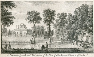 चिसविक हाउस, हाउंस्लो, लंदन, 1750 द्वारा अज्ञात