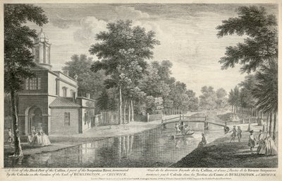 चिसविक हाउस, हाउंस्लो, लंदन, 1750 द्वारा अज्ञात