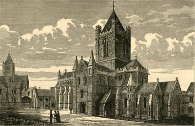 क्राइस्ट चर्च कैथेड्रल, 1898। द्वारा अज्ञात