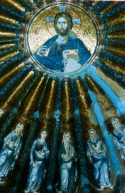 क्राइस्ट पैंटोकेटर, c1310-c1320 द्वारा अज्ञात