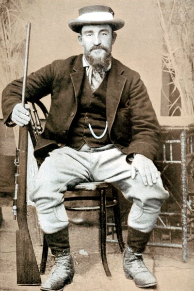 क्रिस्टियान डी वेट, बोअर सैनिक और राजनीतिज्ञ, c1900 द्वारा अज्ञात