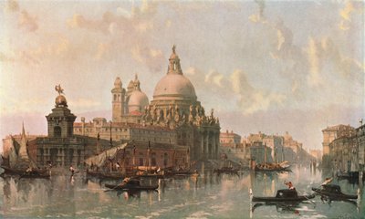 सांता मारिया डेला सेल्यूट का चर्च, वेनिस, 1862, c1902। द्वारा अज्ञात