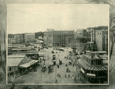 सर्कुलर क्वे, सिडनी, 1901। द्वारा अज्ञात