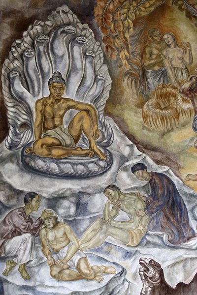 सैलून डू मारेचल ह्यूबर्ट (लुई-ह्यूबर्ट-गोंजाल्वे) ल्युटे (विस्तार), पेरिस, फ्रांस में नेशनेल डे ल'हिस्टोइरे डे ल'इमाइग्रेशन (संग्रहालय) औपनिवेशिक पेंटिंग का हवाला दें द्वारा अज्ञात