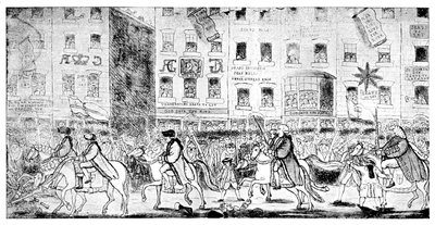 सिटी हॉर्समैनशिप या जुलूस सेंट पॉल तक, 1789 द्वारा अज्ञात