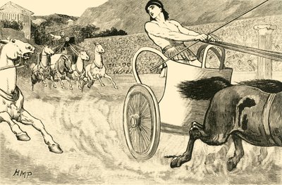 ओलंपिक गेम्स, 1890 में क्लिस्थेनेस। द्वारा अज्ञात