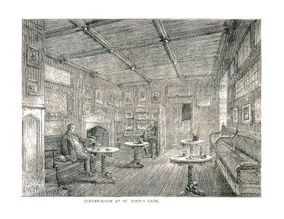 सेंट जोंस गेट, 1878 में कॉफी-रूम द्वारा अज्ञात