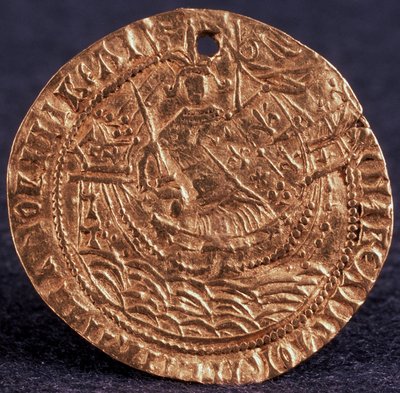 ज़ार इवान III रिवर्स का सिक्का कोरबेलनिक: अपने जहाज पर शासक, 1471-1490 द्वारा अज्ञात