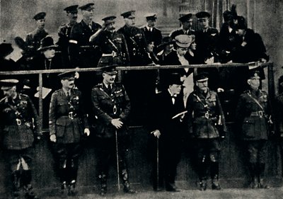 लंदन, 1919, 1945 के माध्यम से औपनिवेशिक सेना मार्च। द्वारा अज्ञात