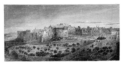 कॉन्वेंट ऑफ द नैटिविटी, बेथलहम, c1888 द्वारा अज्ञात