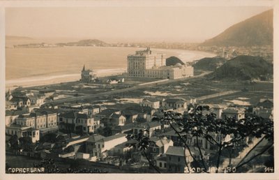 कोपाकबाना। रियो डी जनेरियो, c1910 द्वारा अज्ञात