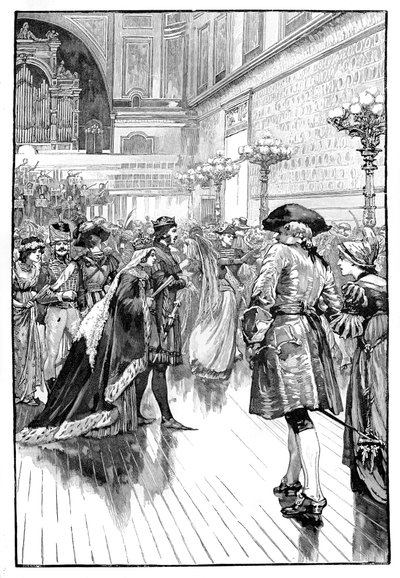 बकिंघम पैलेस में कॉस्टयूम बॉल, c1840s, 1900 द्वारा अज्ञात