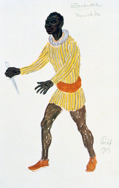 मोनोस्टैटोस के लिए पोशाक डिजाइन, 1913 द्वारा अज्ञात