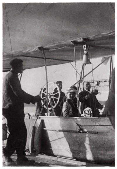 ज़ेपेलिन LZ3, जर्मनी, जर्मनी में अपनी बेटी के साथ ज़ेपेलिन की गिनती करें, c1906-1-1188 3333 द्वारा अज्ञात