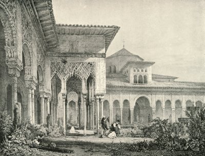 लायंस का न्यायालय, 19 वीं शताब्दी, 1907। द्वारा अज्ञात