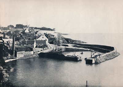 क्रिल - द विलेज एंड द हार्बर, 1895 द्वारा अज्ञात