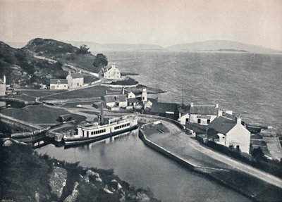 क्रिनन - द वेस्टर्न टर्मिनस ऑफ़ द कैनल एंड द साउंड ऑफ़ जुरा, 1895 द्वारा अज्ञात