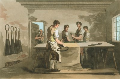 झपकी लेने के बाद ऊन को एक ढेर देने के लिए, 1814 द्वारा अज्ञात