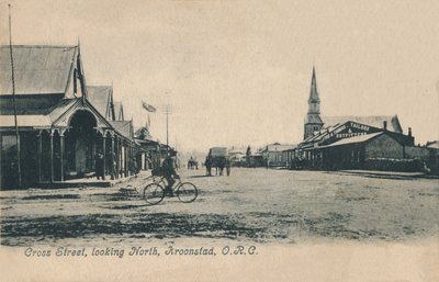 क्रॉस स्ट्रीट, नॉर्थ, क्रूनस्टैड, ORC, c1905। द्वारा अज्ञात