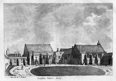क्रॉयडन पैलेस, सरे, 1785 द्वारा अज्ञात