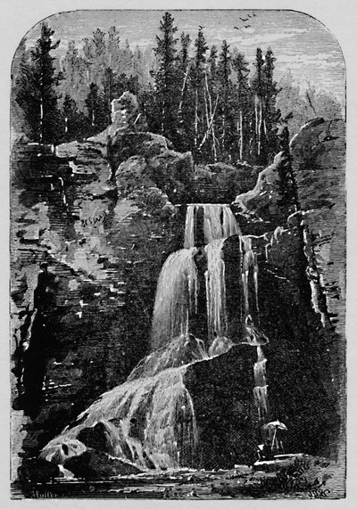 क्रिस्टल फॉल्स, 1883 द्वारा अज्ञात
